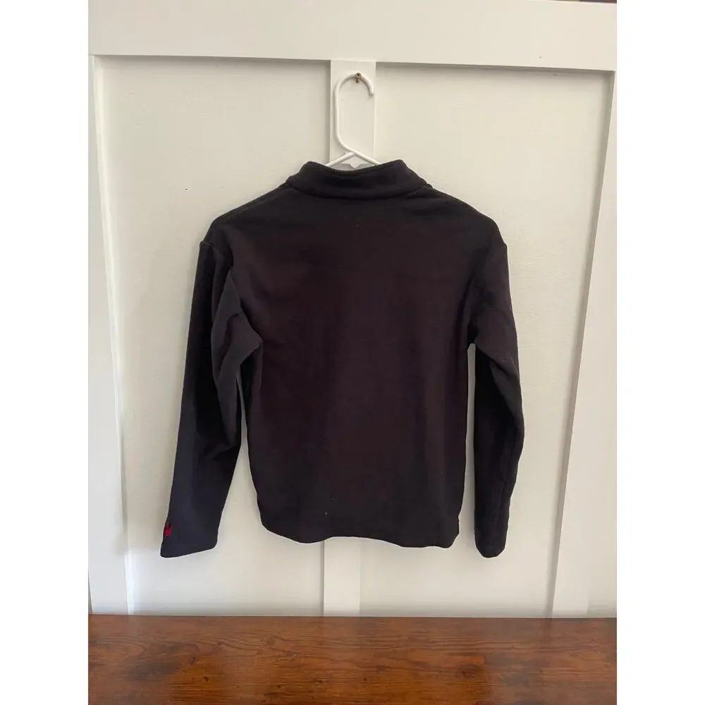 Spider kids large quarter zip